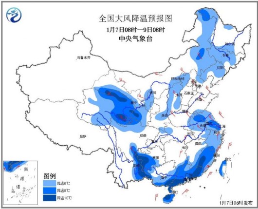 本周上海市区气温将首跌零下 郊区或达零下7℃